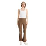 DESEN TRİKO Kadın Beli Lastikli İspanyol Paça Tayt Pantolon Camel Beden;38,Renk;Camel dsnNM9392