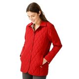 DESEN TRİKO Kadın Kapitone Araboy Ceket 1-6 Kırmızı Beden;4 BEDEN (XL) dsnNM1345