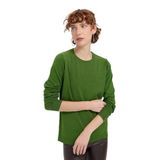 Desen Triko Kadın Sıfır Yaka Angelina Basic Kazak K.Yosun Beden;XL,Renk;K.Yosun
