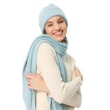 Desen triko Kadın Triko Afrodit Kaşkol Mint Beden;STD,Renk;Mint