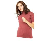 Desen Triko Likralı Kısa Kollu Tam Balıkçı Bluz Gül Kurusu, XL, TYC00248748772, GÜL KURUSU, Kadın