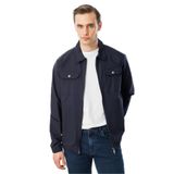 Desen Triko Polo Yaka Göğsü Cepli Mont, XL, 25440, K.Lacivert, Erkek