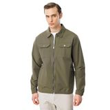 Desen Triko Polo Yaka Mont, M, 25440, Haki, Erkek