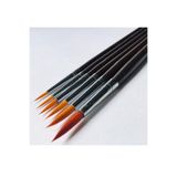 Desenartist Brush Profesyonel Çini Tahrir Çizim Kontür Fırça Seti(1-2-3-5 No'lu Fırçalar Ile Birlikte)