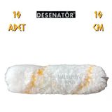 Desenatör Extra Saten Parmak Rulo Yedek - 10 cm - 10 Adet