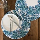 Desenizmir Amerikan Servis Supla Cam Güzeli Desen 6'lı - 33 x 33 cm - Renkli