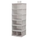 Desenli Bölmeli Dolap Düzenleyicisi Ikea Gri Meridyendukkan 30x30x90 Cm Düzenleme Bölmeli Dolapiçi