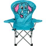 Desenli Çocuk Kamp Sandalyesi-Taşıma Çantalı - 6456 Ecorce Tube Marron - Polyester