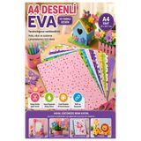 Desenli Eva 10 Renk A4 20X30cm 1 Paket Bubu Desenli Eva Süngeri 10 Lu Renkli Eva Elişi Okul Öncesi Ana Sınıfı İlkokul