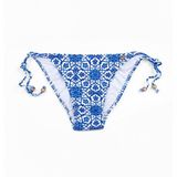 Desenli Ipli Bayan Alt Bikini 8253