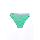 Desenli Kadın Slip Külot - Couple Collection Pink Birdy