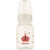 Desenli Pp Biberon 125ML Kırmızı - Şeffaf (KOD:23302) - Ahşap