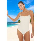 Desenli Straplez Mayo Ergonomik Kesim Swimsuit Deniz Kıyafeti Esnek Kumaş Su Sporu