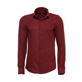 Desensiz Slim Fit Bordo Erkek Oduncu Gömlek - Wessi