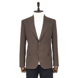 Desensiz Slim Fit Spor Kahverengi Erkek Ceket - Wessi