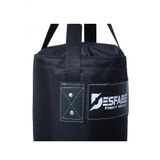Desfabe Polydes 80x25 Cm Kolonlu Boks Kum Torbası Siyah+Askı Aparatı+Boks Eldiveni+El Bandajı