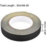 Desfree Asetatlı Kumaş Bez Bant 25 mm 30 Metre - Siyah - 1 Adet