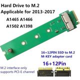 Desfree MACBOOK SSD TO M.2 NVME ADAPTÖR KARTI (2013-2017 MODELLER İÇİN) - Çok Renkli