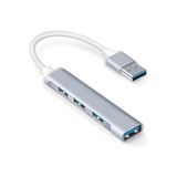 DESFREE USB ÇOĞALTICI ÇOKLAYICI 4 PORT USB 3.0 HUB SLİM ADAPTÖR SPLİTTER PC LAPTOP NOTEBOOK IÇİN 20 CM