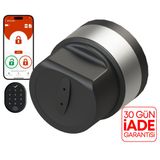 DESİ ALARM DESi Utopic RX Yapay Zeka Destekli Akıllı Kilit - Parmak İzi ve Tuş Takımı Set (Anahtar Üzerine Montaj - Her Kapıya Uygun Tasarım)
