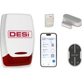 DESi Midline Smart Plus Akıllı Alarm Sistemi Wifi-Ble Uygulama ile Kullanım Özellikli Akıllı Ev Güvenliği