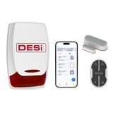 DESi Midline Smart Wifi Akıllı Alarm Sistemi (WiFi-TELEFON UYGULAMA İLE KULLANIM)