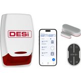 Desi Midline Wifi Akıllı Alarm Sistemi Akıllı Alarm Seti (Telefon Üzerinden Kontrol, Wifi ve Bluetooth)