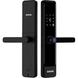 Desi Quic Q016 Akıllı Kilit, Parmak İzi Okuyucu, Tuş Takımı, Rfıd Kart, Siyah, Wifi Hub Uyumlu(Ttlock Hub Haricen Satılır), İos/Android Kont