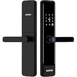 DESi QuiC Q016 Akıllı Kilit, Parmak İzi Okuyucu, Tuş Takımı, RFID Kart, Siyah, WiFi Hub Uyumlu(TTLOCK hub haricen satılır), iOS/Android Kontrol, Türkçe Sesli Komut, 35-65mm Kapı Kalınlığı