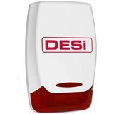 Desi Siren, Led Işıklı Caydırıcı Alarm Görünümlü Sistem, 220V, Dış Mekan