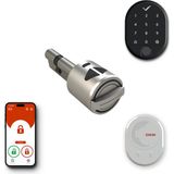 Desi Utopic R Akıllı Kilit Ios/android & Uyumlu Akıllı Köprü & Parmak Izi Okuyucu ve Dahili Tuş Takımlı Set (Google Home ve Alexa Uyumlu)