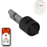 Desi Utopic R+ Siyah Akıllı Kilit Telefondan Kontrol - Akıllı Köprülü Set - Her Kapıya Deliksiz Montaj Imkanı