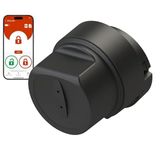 DESi Utopic RXe Akıllı Kilit, iOS/Android Uyumlu, Çelik Kapılar İçin, Rozete Montajlı, Delme Biçme ve Değiştirme Olmadan Kolay Montaj