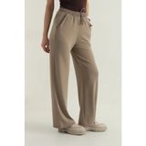 DESIGN AND ME Bayan Modal Beli Lastikli Pantolon - Bej