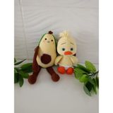 Design By Oykum 2'li Avokado ve Ördek Oyuncak Seti (Amigurumi)