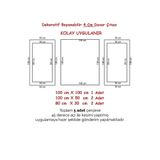 Design Cave Dekoratif Boyanabilir 4 Cm Duvar Çıtası