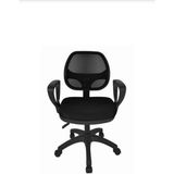 Design Home Ergonomik Fileli Ofis Sandalye Ders Çalışma Koltuk - Siyah - Mavi