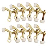 Design House 181768 Standart Menteşe Pimi Kapı Stoperi, 10'lu Paket, Cilalı Pirinç, 10 Adet