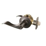 Design House 727982 Stratford 6 Yollu Evrensel Giriş Kapı Kolu Yağ Ovuşturdu Bronz