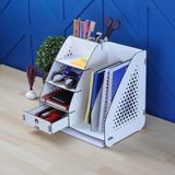 Design Otto Focus Hexa Çekmeceli A4 Evrak Rafı Masaüstü Organizer - Beyaz