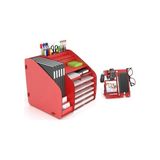 Design Otto Fx XL Modest A4 Evrak Rafı Masaüstü Organizer Kırmızı