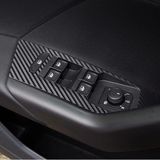 Design Volkswagen Taigo ile Uyumlu Iç Trim Folyo Kaplama Set, Mat Karbon Siyah - Standart