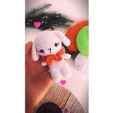 designbyoykum Amigurumi Tavşan Anahtarlık (9CM)