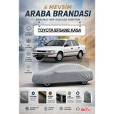 designcover *TOYOTA EFSANE KASA GRİ ARABA BRANDASI ARABA ÇADIRI-4 MEVSİM SU GÜNEŞ GEÇİRMEZ-
