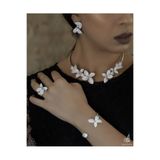 DESİGNEDBYD Kadın Çoklu Yaka Açık Kolye Gerdanlık Wedding Abiye Kolye