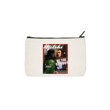 designedfy Clutch Mitski Baskılı Bez Makyaj Çantası, Kalemlik, El Çantası
