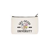 designedfy Clutch Stray Kids Baskılı Bez Makyaj Çantası, Kalemlik, El Çantası