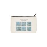 designedfy Clutch Van Gogh Almond Blossom 2 Baskılı Bez Makyaj Çantası, Kalemlik, El Çantası