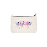 designedfy Clutch Winx Club Baskılı Bez Makyaj Çantası, Kalemlik, El Çantası