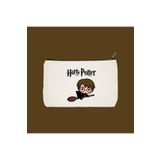 designedfy Harry Potter Su Geçirmez Baskılı Bez Makyaj Çantası, Kalemlik, Cüzdan